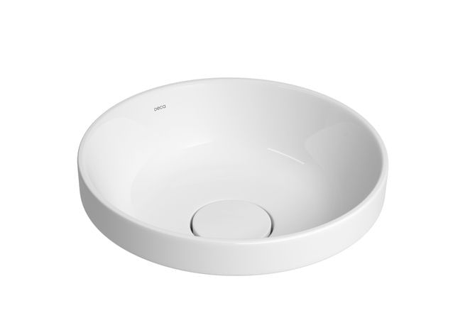 Cuba Deca L22030 17 Sobrepor Branco Redondo 30cm