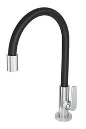 Torneira Deca 1167 C23 Motion Cozinha Mesa Cromado e Preto