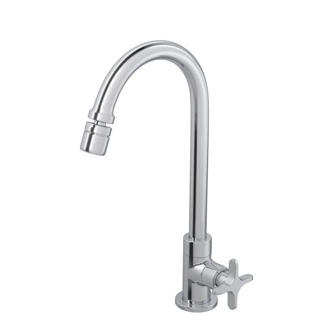 Torneira Deca 1167 C20 Flex Cozinha Mesa Bica Móvel Cromado