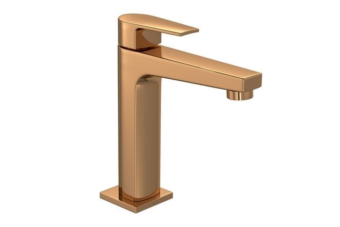 Torneira Deca 1193 GL26 Level Lavatório Mesa Bica Média Red Gold