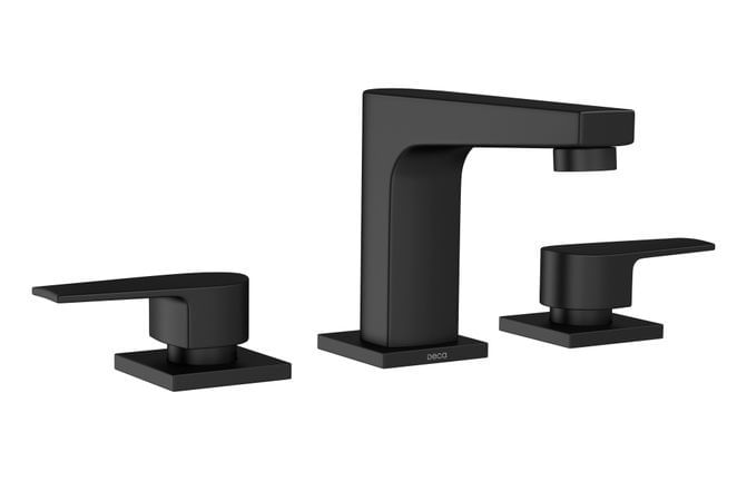 Misturador Deca Lavatório Mesa Bica Baixa 1875 BL26 MT Level Black Matte
