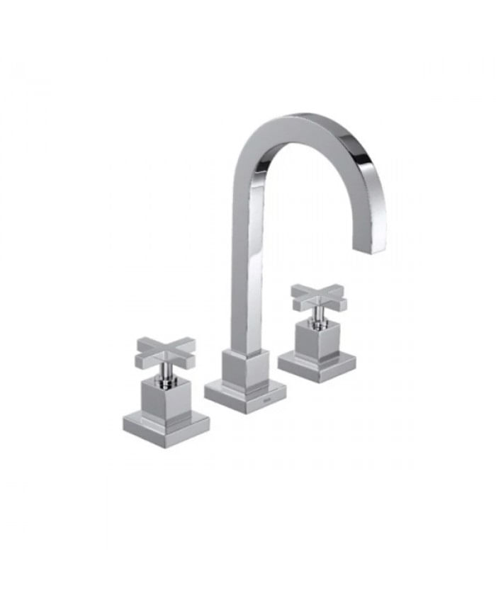 Misturador Deca Lavatório Mesa Bica Alta 1877 C94 Duna Quadratta Cromado