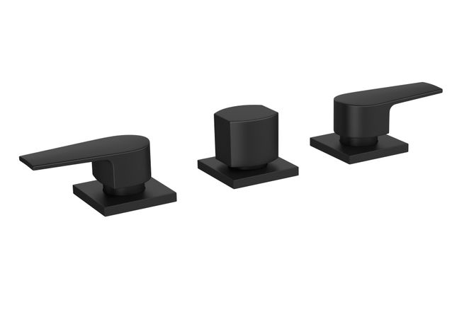 Misturador Deca Bidê 1895.BL26.MT Black Matte